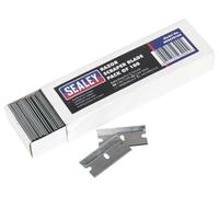 Sealey AK867B100 Razor Scraper Blade Pack Of 100