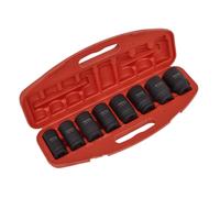 Sealey Impact Socket Set AK885 3/4" Sq Drive 8pc Deep Metric