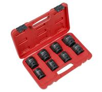 Sealey Ak886 Premier Impact Socket Set 3/4"sq Drive 8Pc
