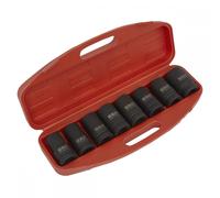 Sealey AK888M Impact Socket Set 8Pc Deep 1inSq Drive - Metric