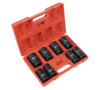 Sealey AK888M Premier Deep Impact Socket Set 1"Sq Drive 8pc