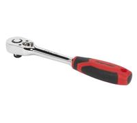 Sealey AK8947 Ratchet Wrench 3/8inSq Drive Pear-Head Flip Reverse