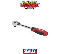 Sealey Ratchet Wrench AK8948 - 1/2" Square Drive Pear-Head Flip-Reverse