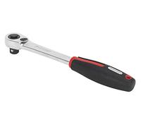 Sealey Ak8982 Ratchet Wrench 1/2In Sq Drive Compact Head 72T Flip Reverse