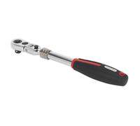 Sealey AK8983 Ratchet Wrench 3/8"Sq Drive Flexi-Head Extendable Platinum Series