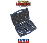 Sealey AK8992 Premier Socket Set 1/2"Sq Drive 26pc