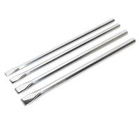 Sealey AK9148 4 Piece Extra-Long Chisel Set, Silver
