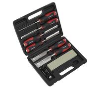 Sealey AK9240 8pc Hammer-Thru Wood Chisel Set