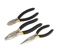 Sealey Ak9333 Pliers Set 3Pc Ni-Fe Finish