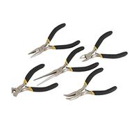 Sealey Ak937 Mini Pliers Set 5Pc Ni-Fe Finish