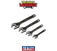 Sealey AK9567 Premier Adjustable Wrench Set 4pc