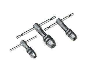 Sealey AK9799 3 Piece T-Handle Tap Thread Cutting Hand Wrench Set 1.5mm To 13mm