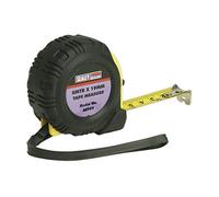 Sealey AK989 Rubber Measuring Tape 5mtr(16ft) x 19mm Metric/imperial
