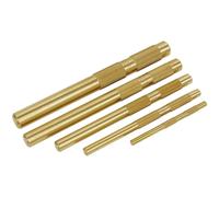 Sealey Brass Punch Set AKB05 - 5pc