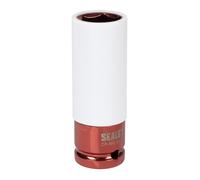 Sealey Alloy Wheel Impact Socket 1/2"Sq Drive 21mm SX03021