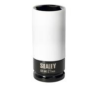 Sealey Alloy Wheel Impact Socket 1/2"Sq Drive 27mm