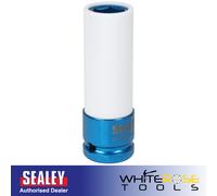 Sealey Alloy Wheel Impact Socket 17mm 1/2"sq Drive Sx03017