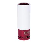 Sealey Alloy Wheel Impact Socket 21mm 1/2" Square Drive Wheel Nut Impact Socket
