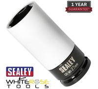 Sealey Alloy Wheel Impact Socket 27mm 1/2"Sq Drive Garage