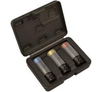 Sealey Alloy Wheel Ultra-Power Impact Socket Set 3pc 1/2"Sq Drive