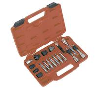 Sealey Sx402 Alternator Freewheel Pulley Removal Set 18Pc