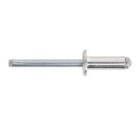 Sealey Aluminium Blind Rivet Standard Flange 6.4 x 18mm Pack of 200