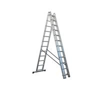 Sealey Aluminium Extension Combination Ladder 3x12 Tradesman DIY Tool