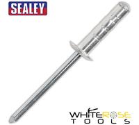 Sealey Aluminium Multi-Grip Rivet Standard Flange 4.8 x 27mm Pack of 200