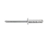 Sealey RM4827S Aluminium Multi-Grip Rivet Standard Flange 4.8 x 27mm Pack of 200