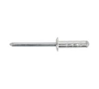 Sealey Aluminium Multi-Grip Rivet Standard Flange 4 X 15mm Pack Of 200 Rm4015S