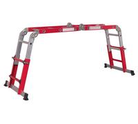 Sealey AFPL2 Aluminium Multipurpose Ladder EN 131 Adjustable Height
