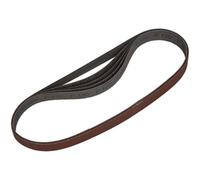 Sealey Aluminium Oxide 25mm x 762mm Sanding Belt 25mm x 762mm 120g Pack of 5