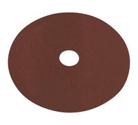 Sealey Fibre-Backed Sanding Disc Aluminium Oxide 115mm 120 Grit Pack of 25