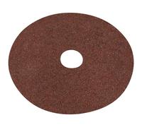Sealey Fibre Backed Disc 125MM - 24 Grit Pack of 25