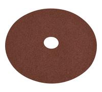 Sealey Fibre Backed Disc 115MM - 40 Grit Pack of 25