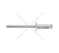 Sealey Aluminium Peel Back Standard Flange Rivet 4.8 x 19mm - Pack of 200