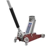 Sealey Trolley Jack 1.5 Tonne Aluminium/Steel Rocket Lift RJAS1500