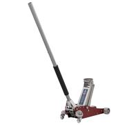Sealey Aluminium/Steel Trolley Jack with Rocket Lift 1.5 Tonne RJAS1500