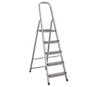 Sealey Aluminium Step Ladder 5-Tread EN 131 Step Stool Ladders ASL5