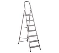 Sealey Aluminium Step Ladder 7-Tread EN 131 Step Stool Ladders ASL7