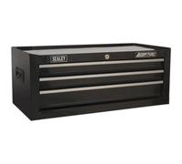 Sealey Mid-box Tool Chest 3 Drawer With Ball-bearing Slides - Black