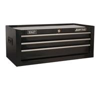 Mid-Box 3 Drawer with Ball-Bearing Slides - Black