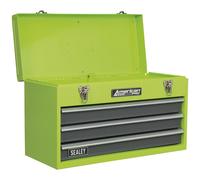 Sealey American Pro 3 Drawer Tool Chest Green / Grey