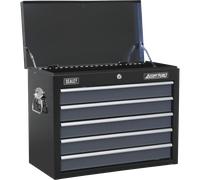 Sealey American Pro 5 Drawer Tool Chest Black / Grey