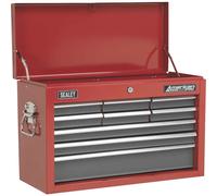 Sealey American Pro 9 Drawer Tool Chest Red / Grey