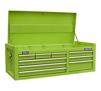 American Pro Topchest 9 Drawer with Ball Bearing Slides Green