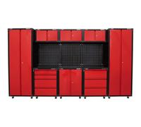 Sealey American Pro Modular Storage System Combo Black / Red