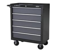 Sealey American PRO® Rollcab 5 Drawer - Black/Grey AP2505B