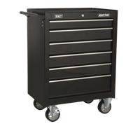 Sealey American PROÂ® Rollcab 6 Drawer - Black AP226B