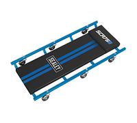 Sealey Creeper SCR75B 36" Deluxe American-Style, Steel Frame, 6 Wheels - Blue